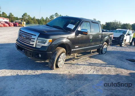 2013 Ford F-150 Platinum z USA, uszkodzony, nr VIN 1FTFW1ET9DFA08411